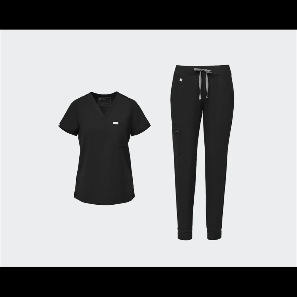 Figs Set - Catarina One Pocket Top and Zamora Joggers